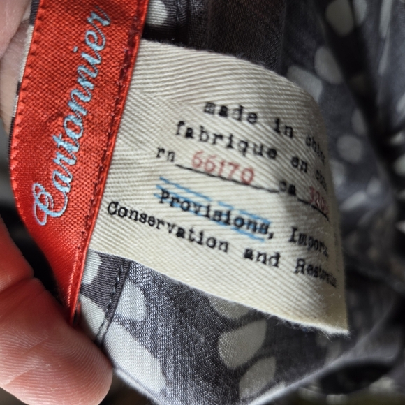 Cartonnier Anthropologie Wide Leg Palazzo Chevron Pants - Picture 5 of 11